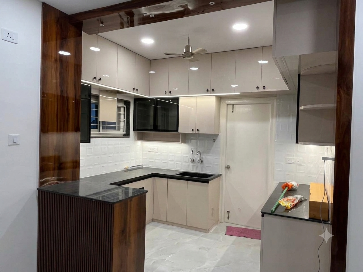 Custom modular kitchen project